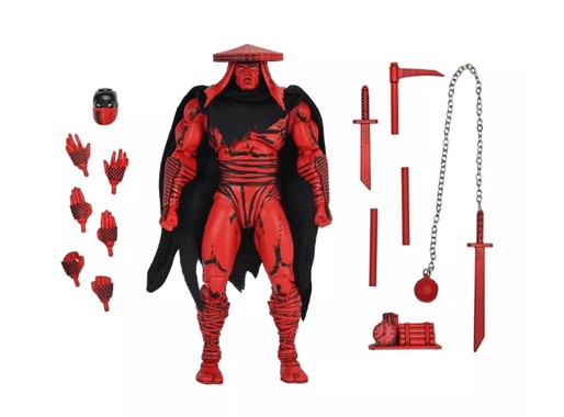 The Teenage Mutant Ninja Turtles Foot Elite Assassin Red & Black Action Figure