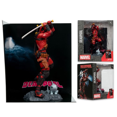 Marvel Deadpool 1:10th Scale Collectible with Scene (Deadpool #1)