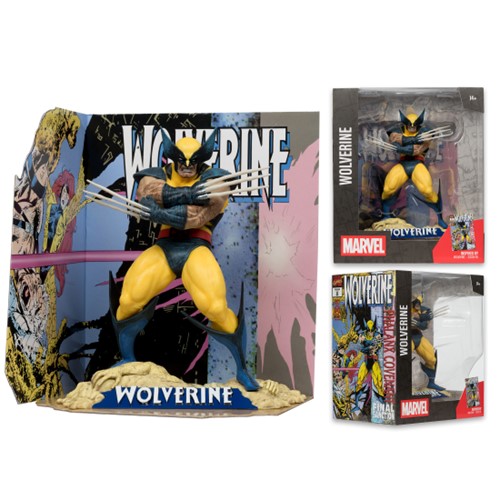 Marvel Wolverine 1:10th Scale Collectible with Scene (Wolverine #85)