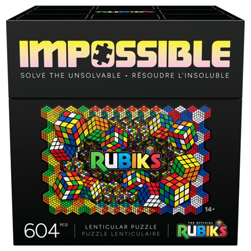 Rubiks: Impossible Lenticular Puzzle 604 PCS