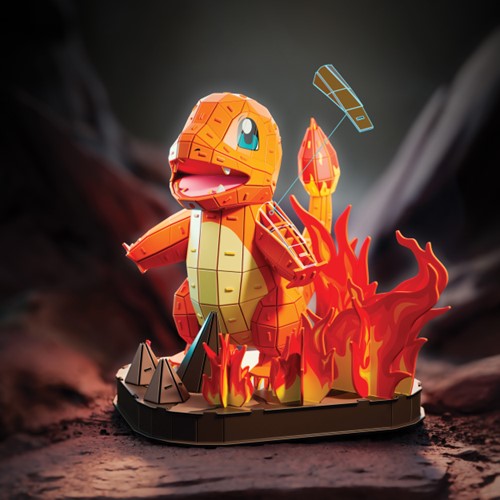 4D Build: Pokemon - Charmander Puzzle