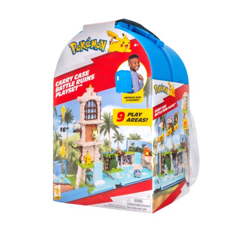 Pokémon Carry Case Battle Ruins Playset