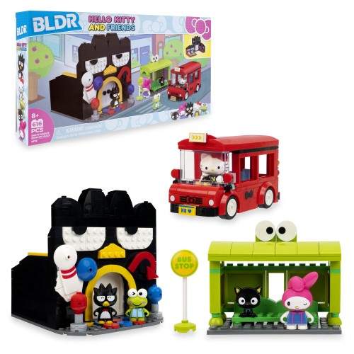 Hello Kitty Deluxe Playset & 6_1.5"" Figure - Hello Kitty's Delightful Day Mega Playset