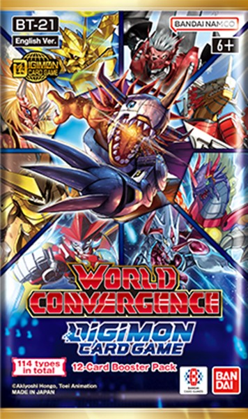 Digimon Card Game World Convergence [BT-21] Booster Pack