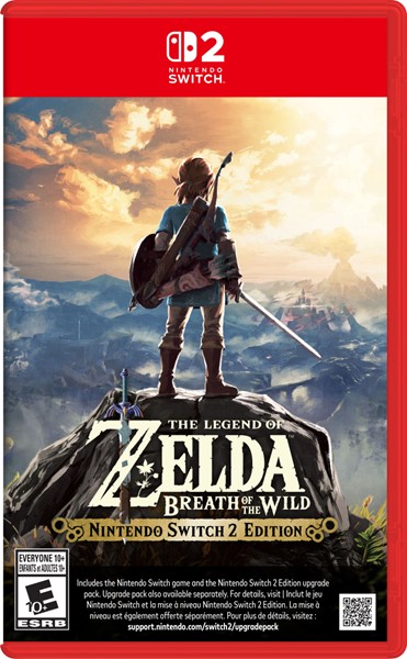 The Legend of Zelda Breath Wild - Switch 2