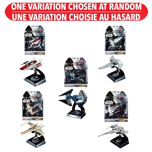 Hot Wheels - Star Wars Starships Select Collection - Assorted