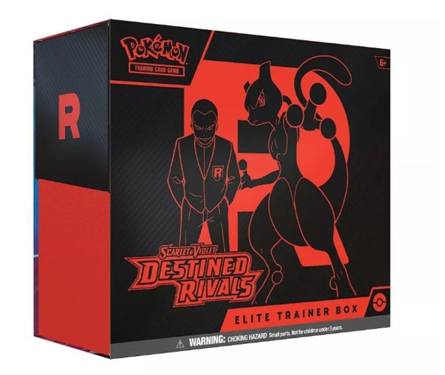Pokémon Trading Card Game: Scarlet & Violet— Destined Rivals Elite Trainer Box (Français)