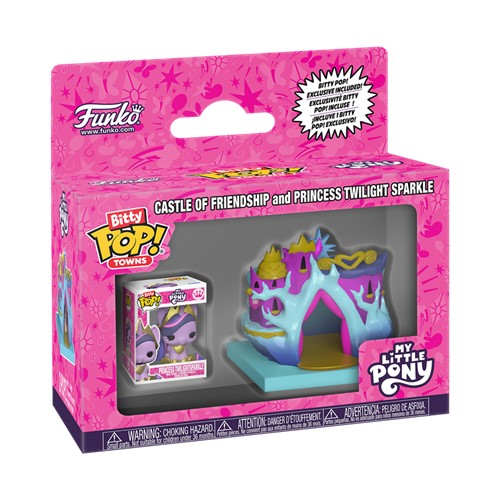 Bitty POP! Towns Castle of Friendship and Princess Twilight Sparkle