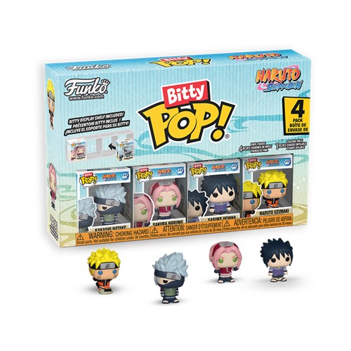 Bitty POP! Naruto 4-Pack Series