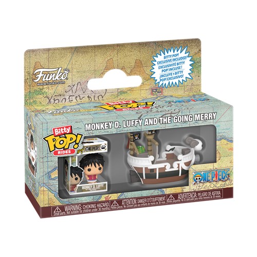 Bitty POP! Rides Monkey D. Luffy and the Going Merry