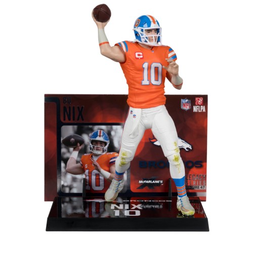 Bo Nix (Denver Broncos) (Classic Jersey) NFL 7-Inch Posed Figure McFarlane's SportsPicks