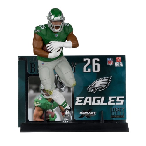 Saquon Barkley (Philadelphia Eagles) (Classic Uniform - Kelly Green) NFL 7-Inch Posed Figure