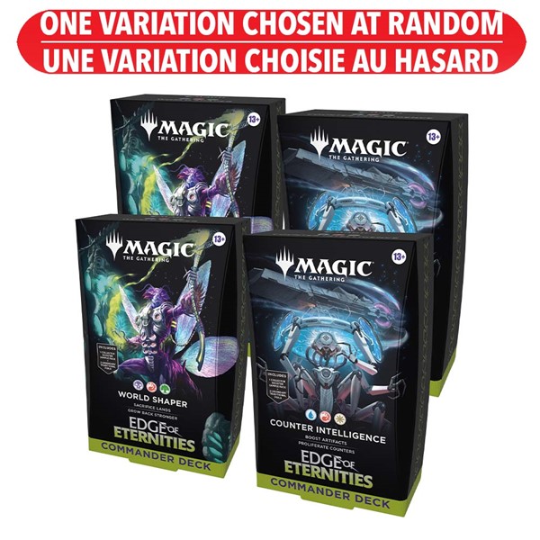 Magic the Gathering Edge of Eternities Commander Deck Assortie