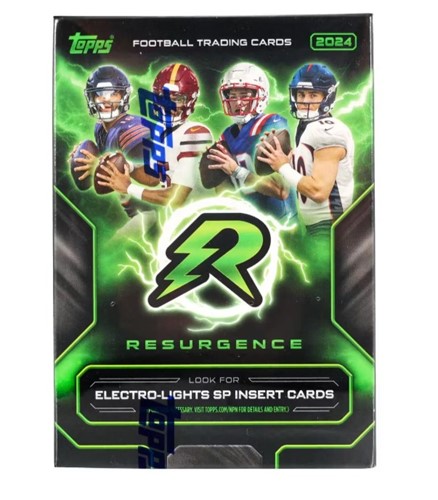 2024 Topps Resurgence Football 8-Pack Blaster Box