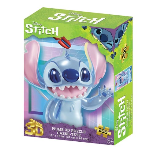 Stitch Experiment 626 Prime 3D Puzzle, 200pc