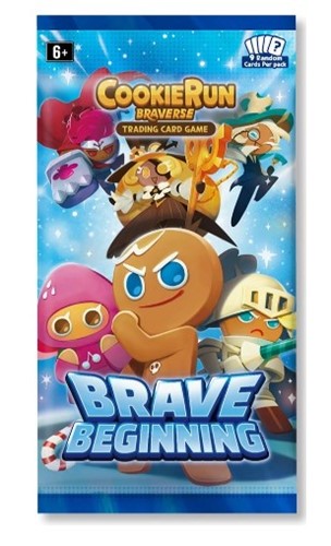 CookieRun Trading Card Game Brave Beginning Booster