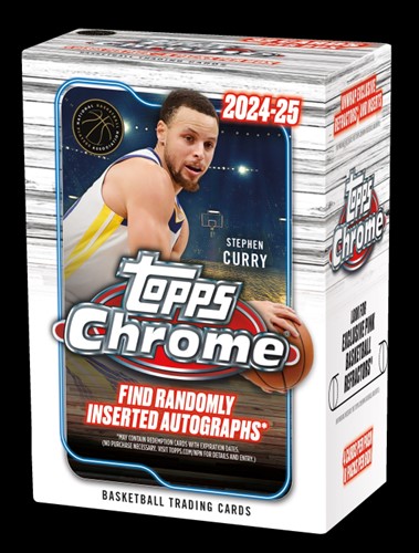 2024-25 Topps Chrome Basketball Value Box