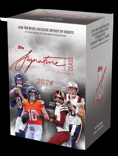 2024 Topps Signature Class Football Trading Card Box