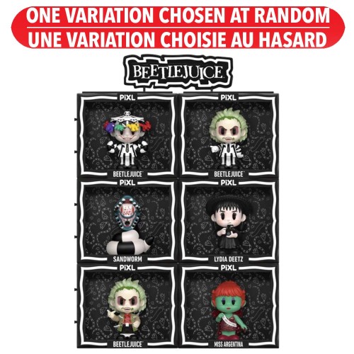 Thrilljoy Pix Beetlejuice Mystery Figure - Assorted