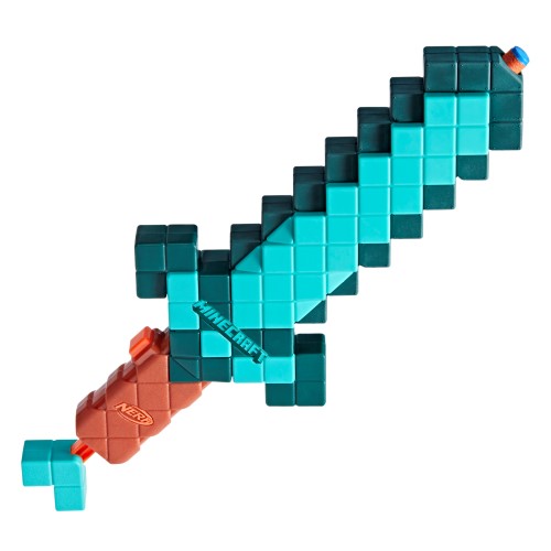 Nerf Minecraft Sword Dart Blaster, 8 Nerf N1 Darts