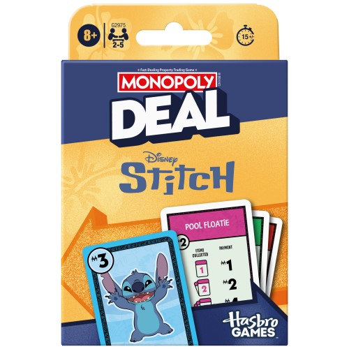 Monopoly Deal Stitch Edition