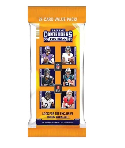 2024 Panini Contenders Football Trading Card Value Pack