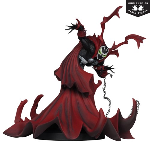 Spawn Inspired by the Art of Greg Capullo (Black White & Red All Over) 1:10 Scale Resin Statue
