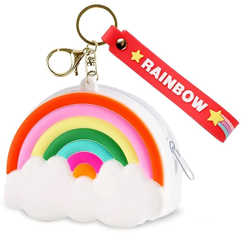 Biogenik Mini porte-clés arc-en-ciel