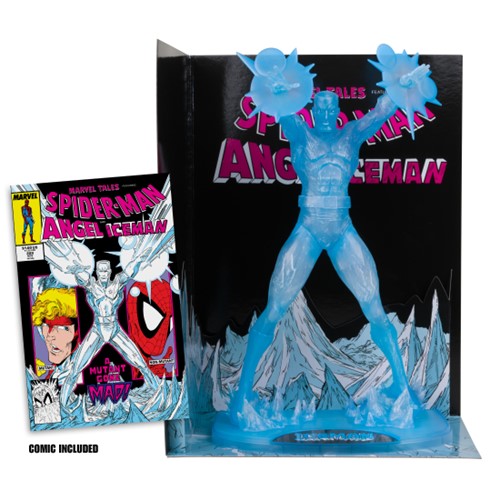 Marvel Iceman 1:6th Scale Collectible with Scene (Marvel Tales #229) Red Platinum Edition