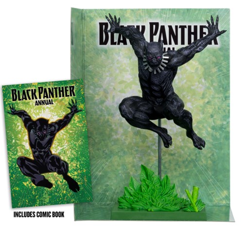 Marvel Black Panther 1:6th Scale Collectible with Scene (Black Panther Annual (Variant) #1)