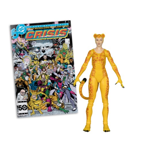 DC Direct Page Punchers Cheetah (Crisis on Infinite Earths) 7-Inch Action Figure
