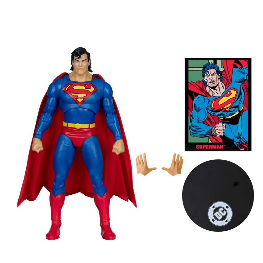 DC Direct Page Punchers Superman (Zero Hour) 7in Action Figure with Comic