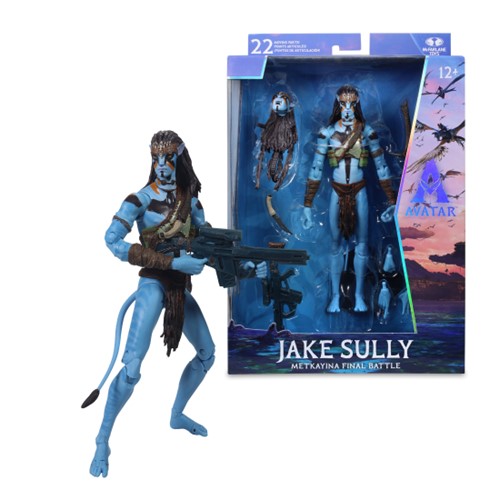 Avatar: Fire and Ash Jake Sully (Metkayina Final Battle) 7-Inch Action Figure