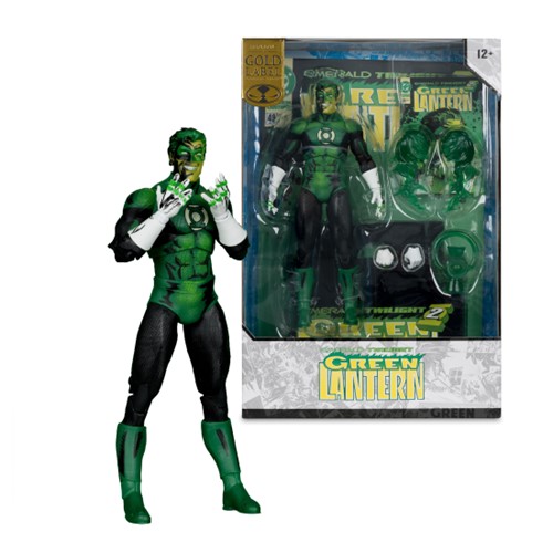 DC Multiverse Green Lantern (Emerald Twilight) 7-Inch Action Figure Gold Label