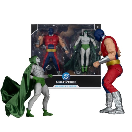 DC Multiverse Atom Smasher vs. The Spectre (JSA: Black Vengeance) 2 Pack