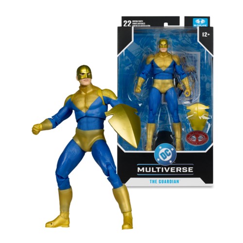DC Multiverse The Guardian 7-Inch Action Figure Red Platinum Edition