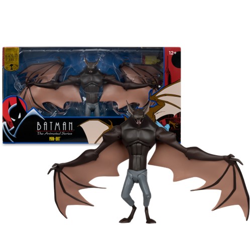 Batman: The Animated Series Man-Bat 6-Inch Scale Action Figure Gold Label