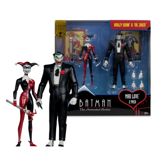 Batman: The Animated Series Harley Quinn and The Joker (Mad Love 2 Pack) 6-Inch Action Figures