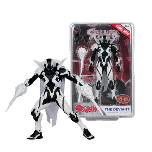 The Deviant (Spawn Rat City #1) 7-Inch Action Figure with Comic (Line Art)