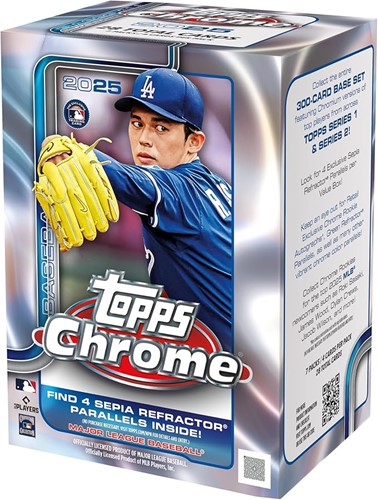 2025 Topps Chrome Baseball Value Box