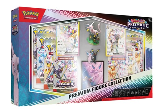 Pokémon Trading Card Game: Scarlet & Violet - Prismatic Evolutions Premium Figure Collection