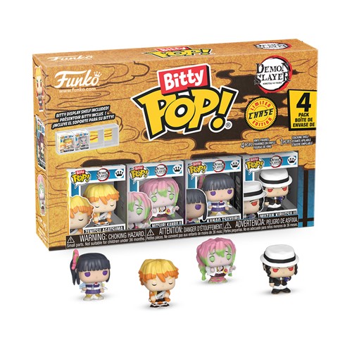 Bitty POP! Demon Slayer 4-Pack Series 1