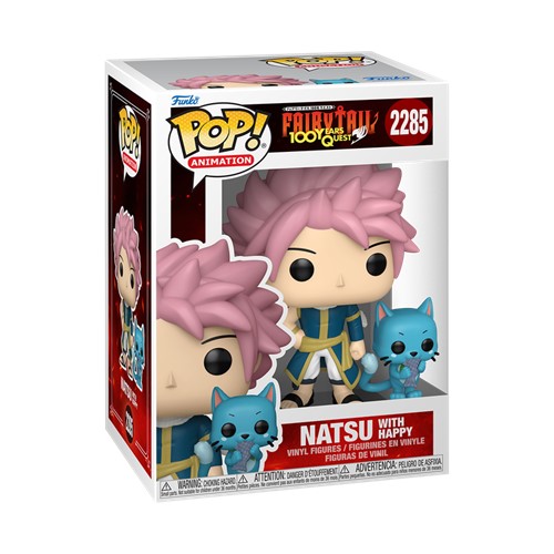 POP! & Buddy Natsu with Happy