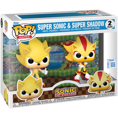 POP! Games: Sonic The Hedgehog - Super Sonic & Super Shadow
