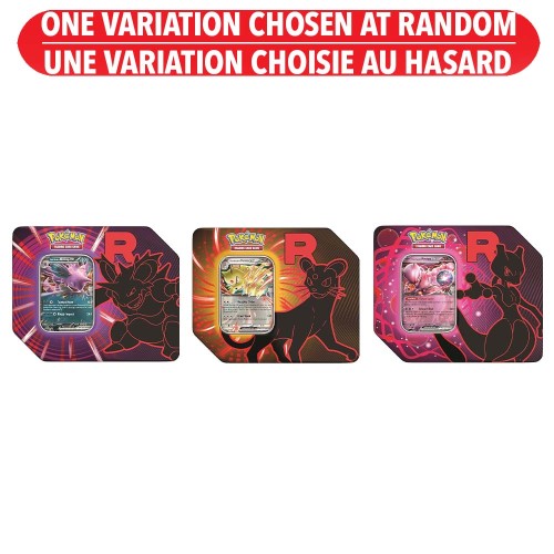 Pokemon Trading Card Game: Team Rock Tin Assortie