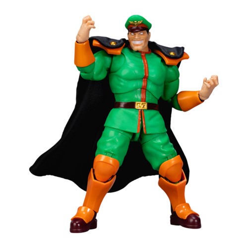 Street Fighter II - Figurine articulée de luxe M. Bison (Joueur 2) à l'échelle 1:12
