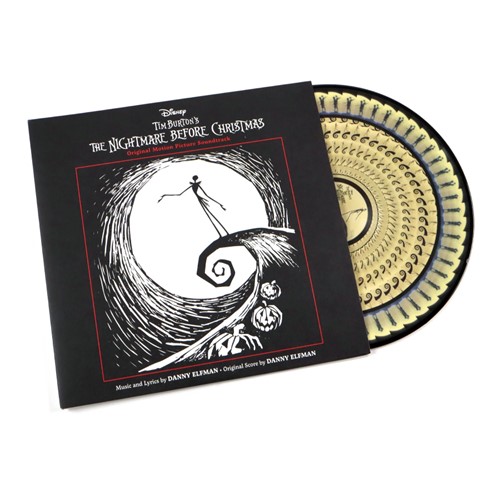 Danny Elfman The Nightmare Before Christmas Soundtrack (Zoetropic Pic Disc) Vinyl 2LP