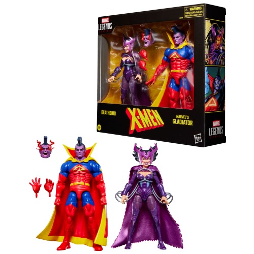 Marvel Legends Series X-Men Deathbird & Marvel’s Gladiator
