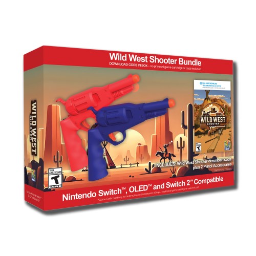 Wild West Shooter Bundle (Code-In-Box) - Switch 2