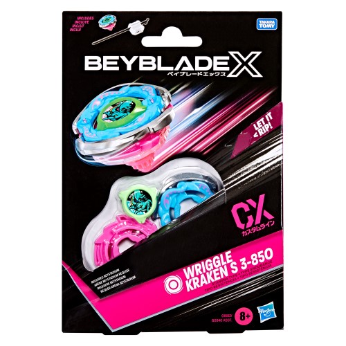 Beyblade X Wriggle Kraken S 3-85O CX Starter Pack Set
